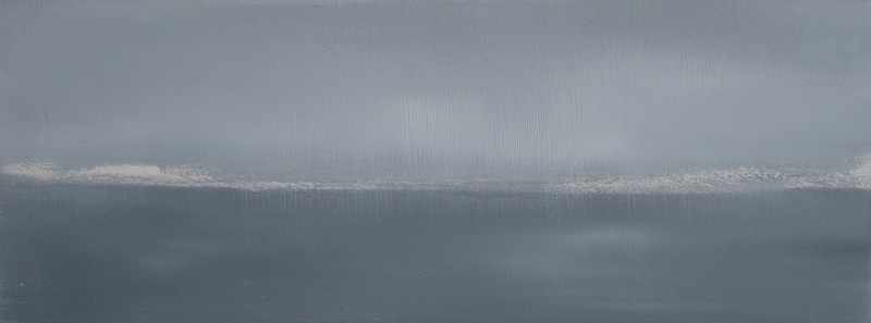 Huile sur Bois - 14 x 40 cm